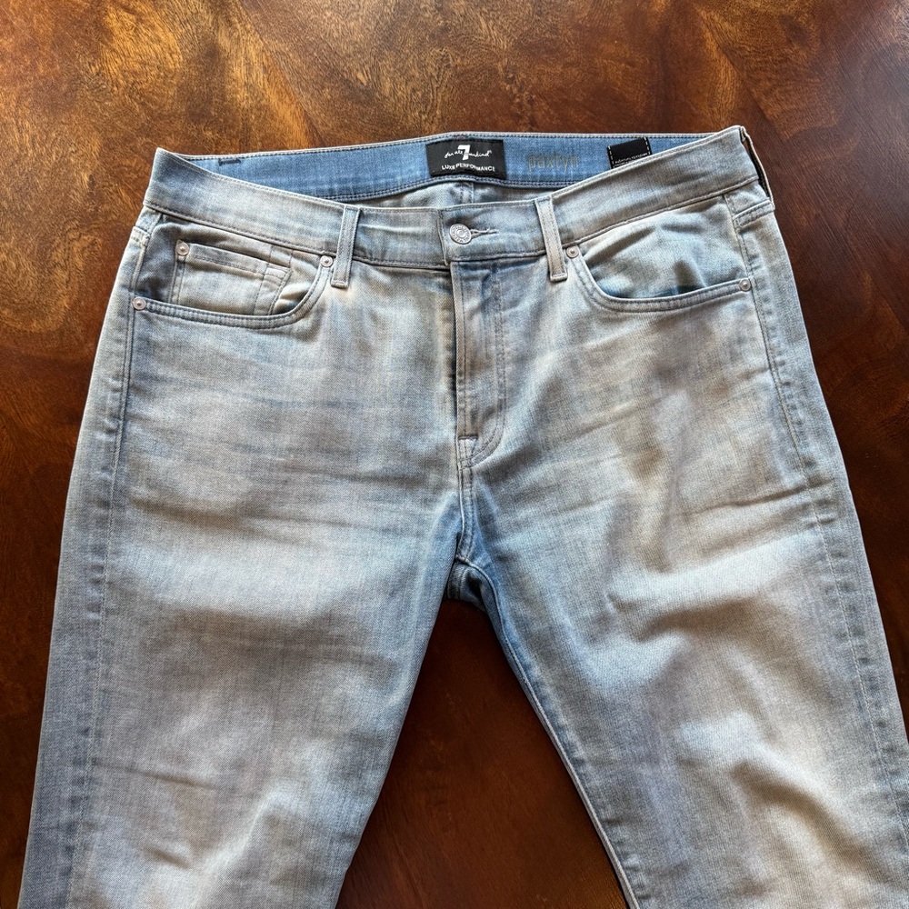 7 For All Mankind Men's Jeans for the short king